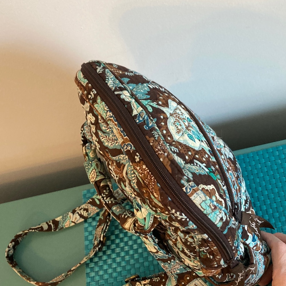 Vera Bradley Java Blue Mini Backpack Made In Usa - image 5